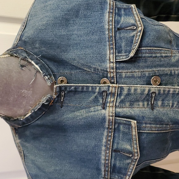 Women's denim jacket - Picture 2 of 6